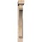 Ekena Millwork Legacy Block Smooth Bracket w/ Offset Brace, Douglas Fir, 5 1/2"W x 30"D x 42"H BKT0604X30X42LEC05SDF - alternate 3